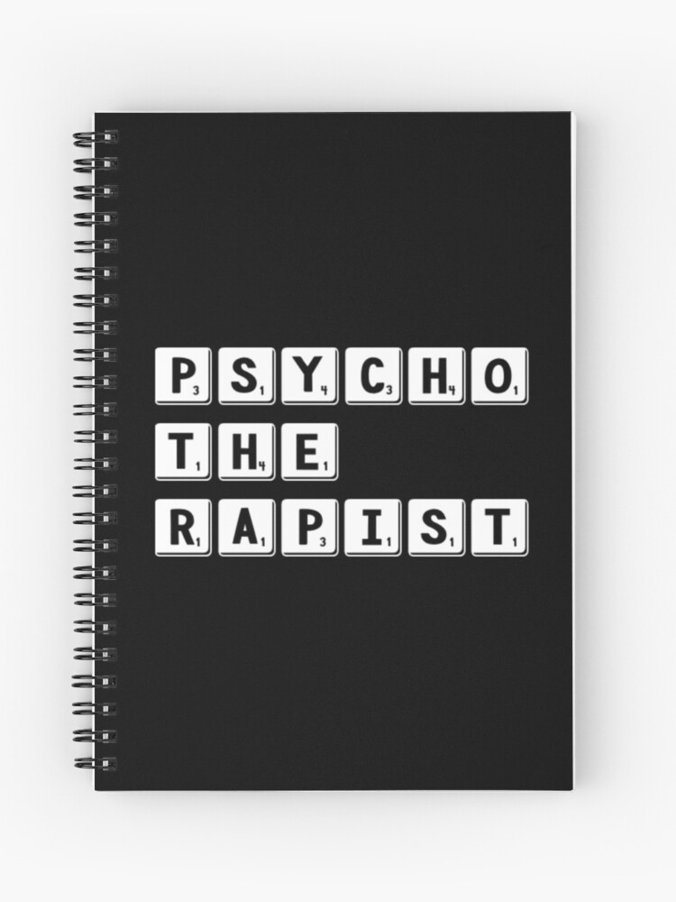 PsychoTheRapist - Identity Puzzle Spiral Notebook product image