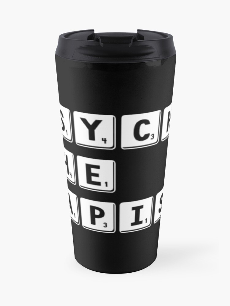 PsychoTheRapist - Identity Puzzle Travel Mug product image