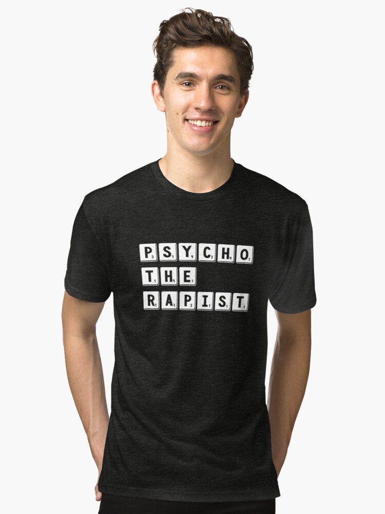 PsychoTheRapist - Identity Puzzle Tri-Blend T-Shirt product image