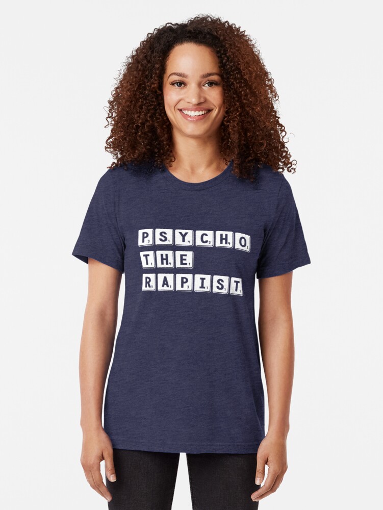 PsychoTheRapist - Identity Puzzle Tri-Blend T-Shirt product image