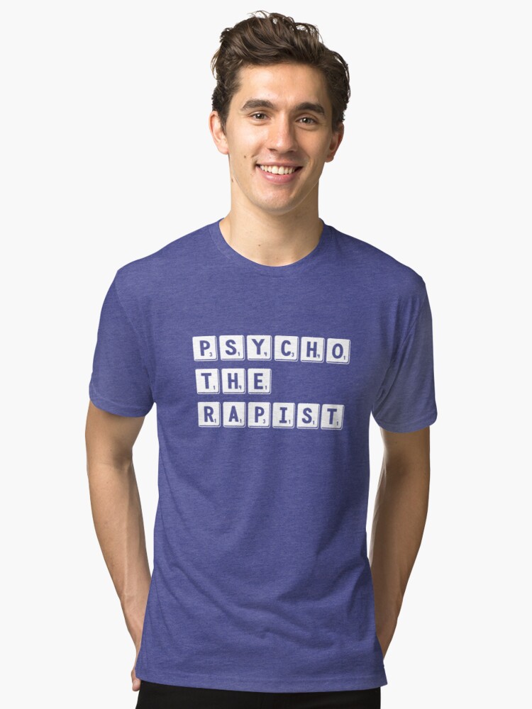 PsychoTheRapist - Identity Puzzle Tri-Blend T-Shirt product image