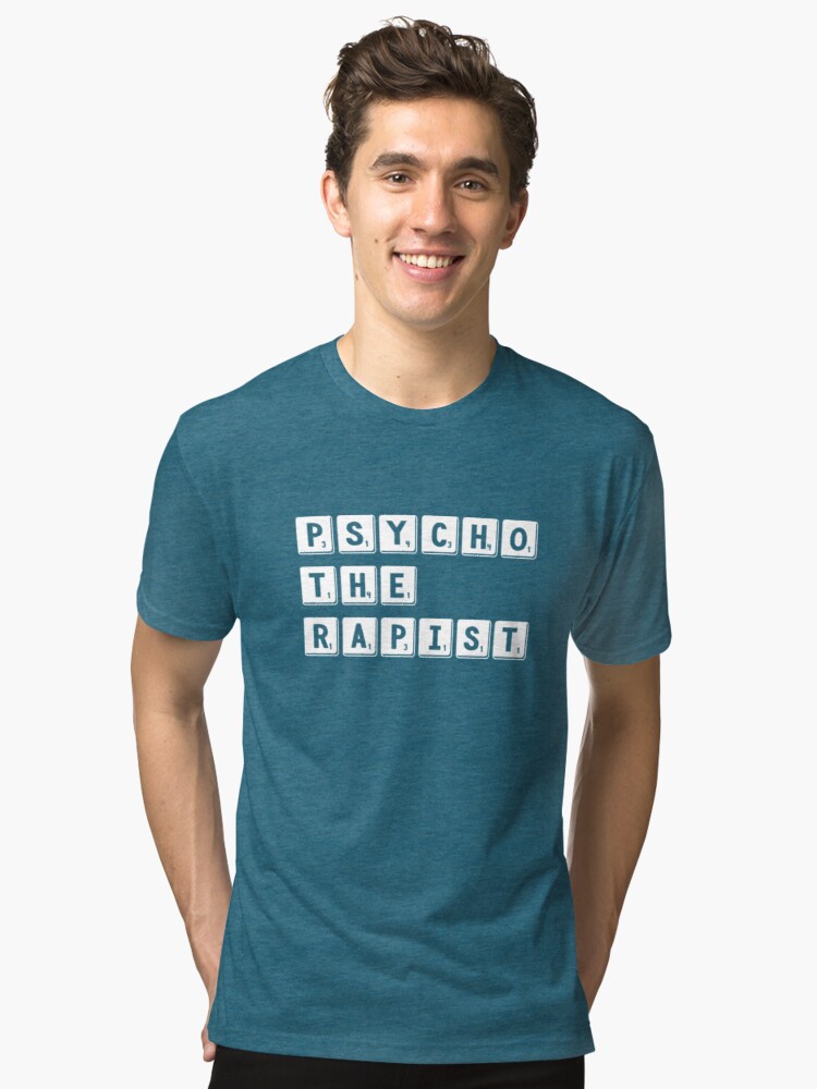 PsychoTheRapist - Identity Puzzle Tri-Blend T-Shirt product image