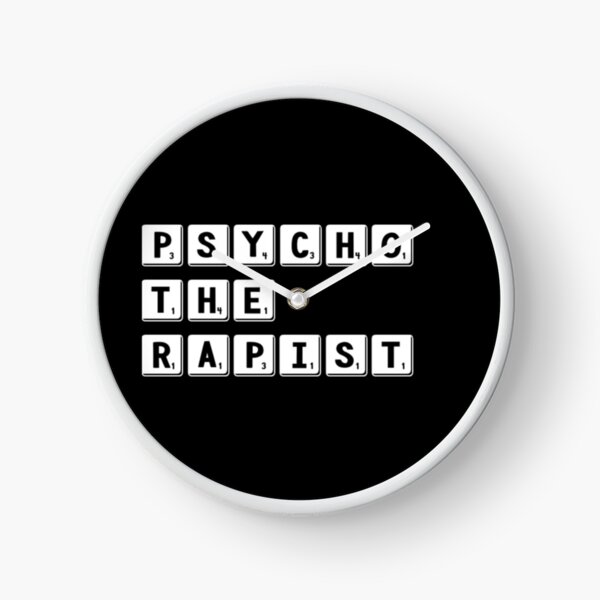 PsychoTheRapist - Identity Puzzle Wall Clock product image