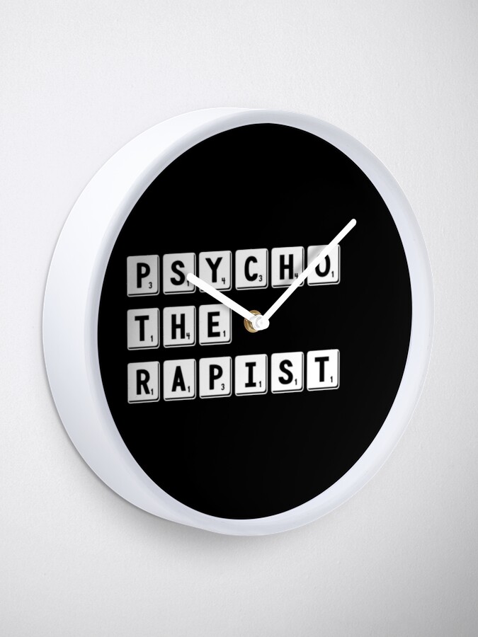 PsychoTheRapist - Identity Puzzle Wall Clock product image