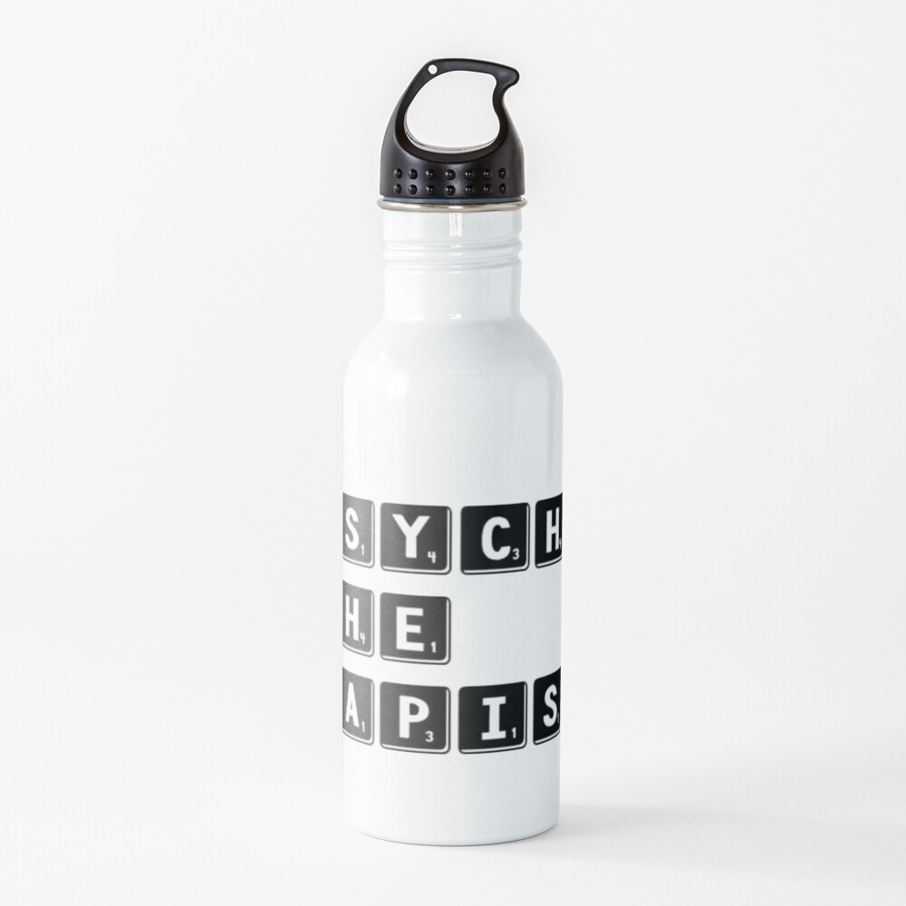 PsychoTheRapist - Identity Puzzle Water Bottle product image
