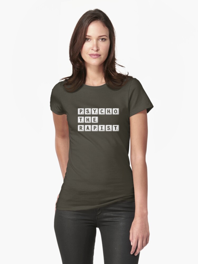 PsychoTheRapist - Identity Puzzle Fitted T-Shirt product image