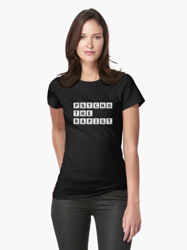 PsychoTheRapist - Identity Puzzle Fitted T-Shirt product image