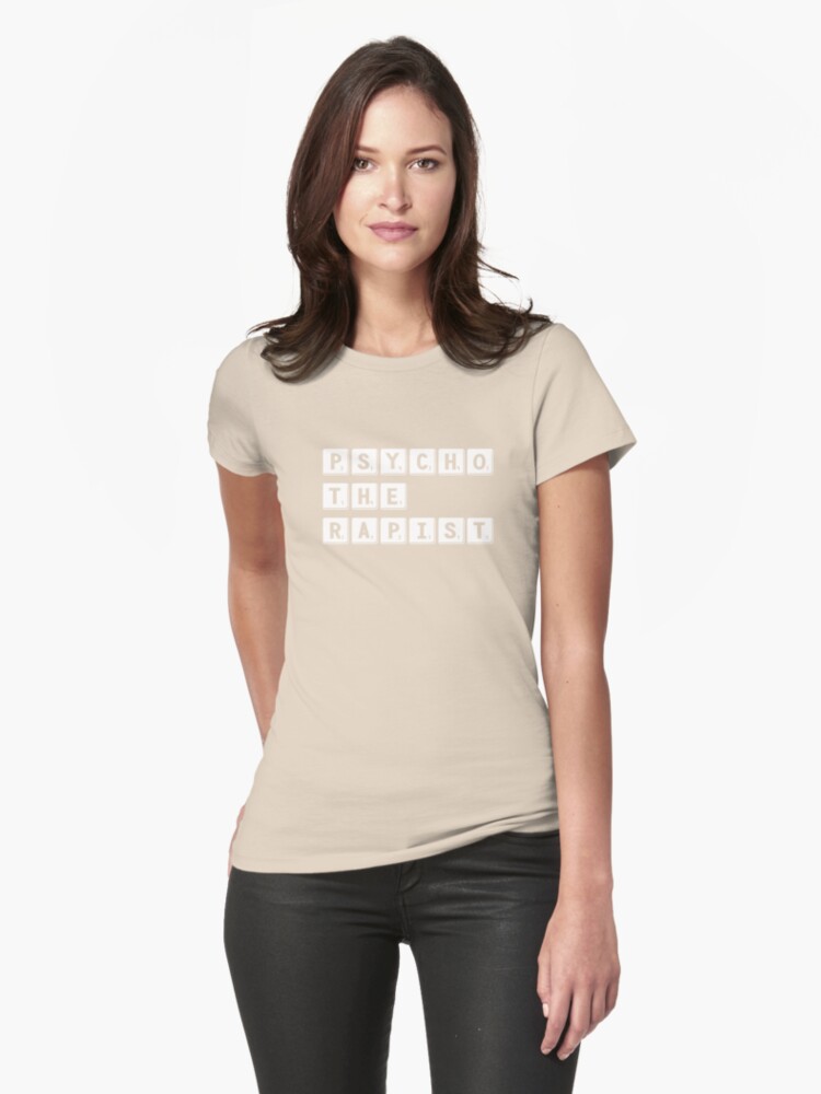 PsychoTheRapist - Identity Puzzle Fitted T-Shirt product image