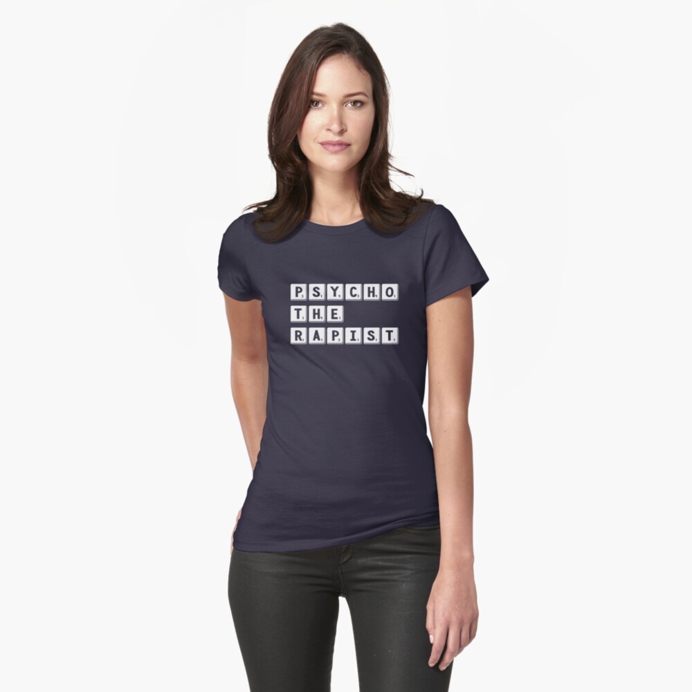 PsychoTheRapist - Identity Puzzle Fitted T-Shirt product image