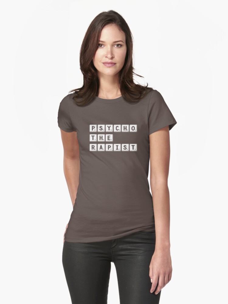 PsychoTheRapist - Identity Puzzle Fitted T-Shirt product image