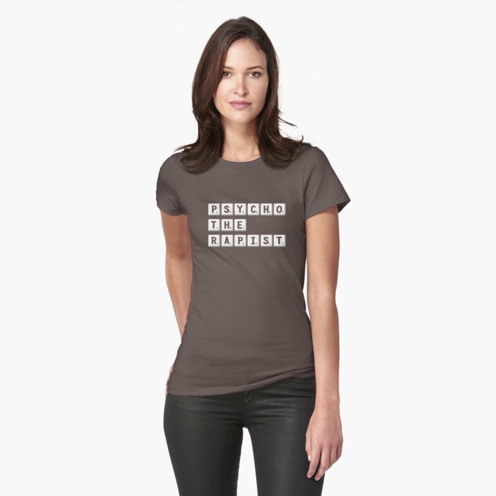 PsychoTheRapist - Identity Puzzle Fitted T-Shirt product image