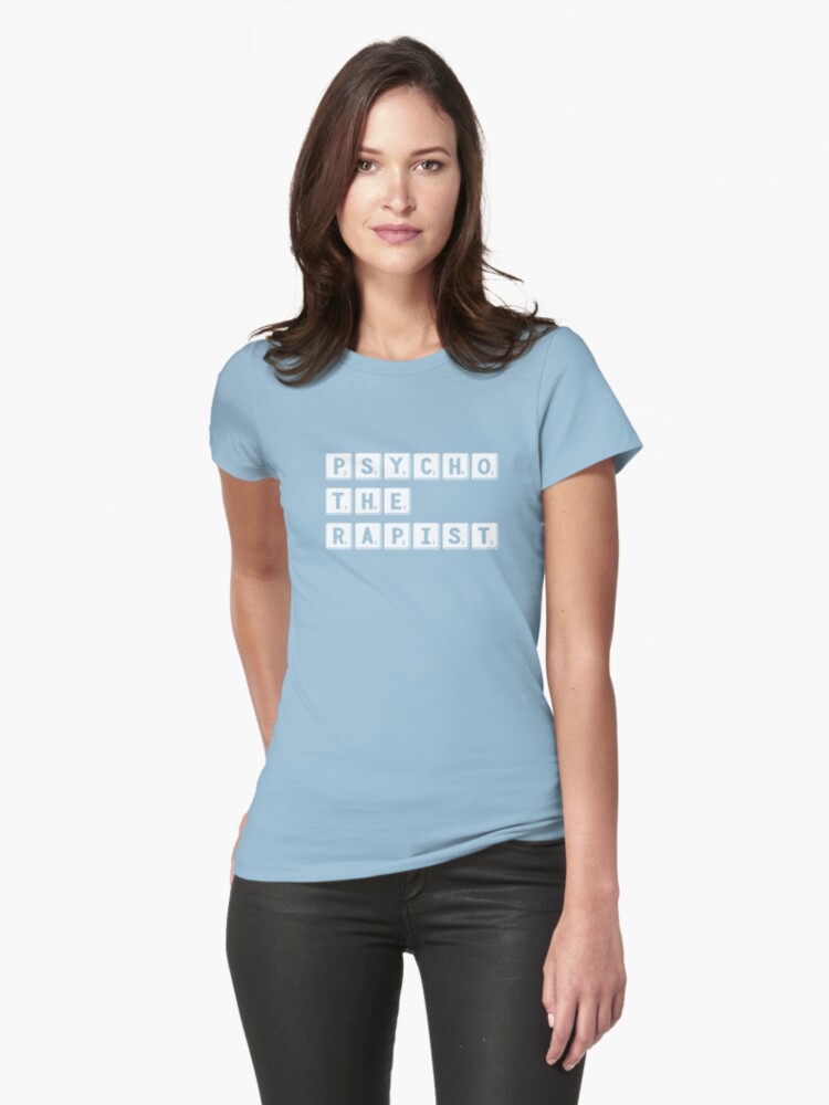 PsychoTheRapist - Identity Puzzle Fitted T-Shirt product image