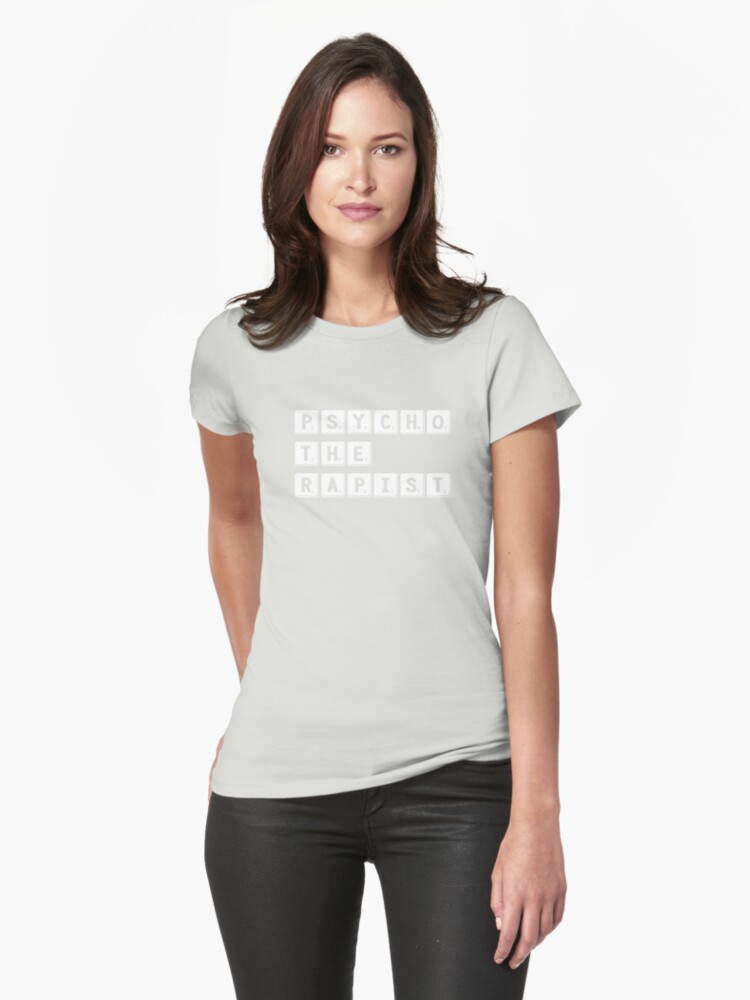 PsychoTheRapist - Identity Puzzle Fitted T-Shirt product image