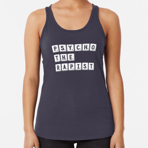 PsychoTheRapist - Identity Puzzle Racerback Tank Top product image