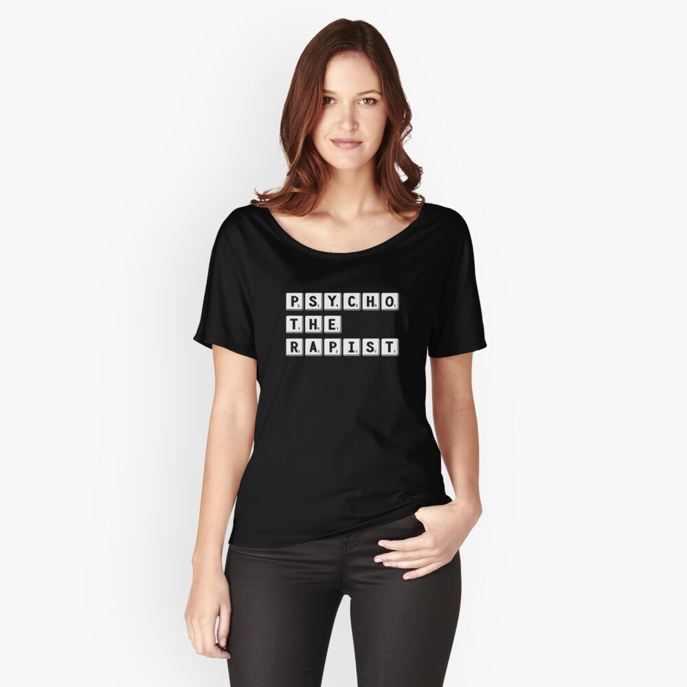 PsychoTheRapist - Identity Puzzle Relaxed Fit T-Shirt