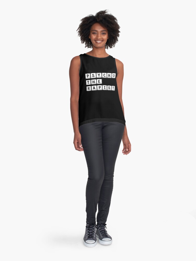 PsychoTheRapist - Identity Puzzle Sleeveless Top product image