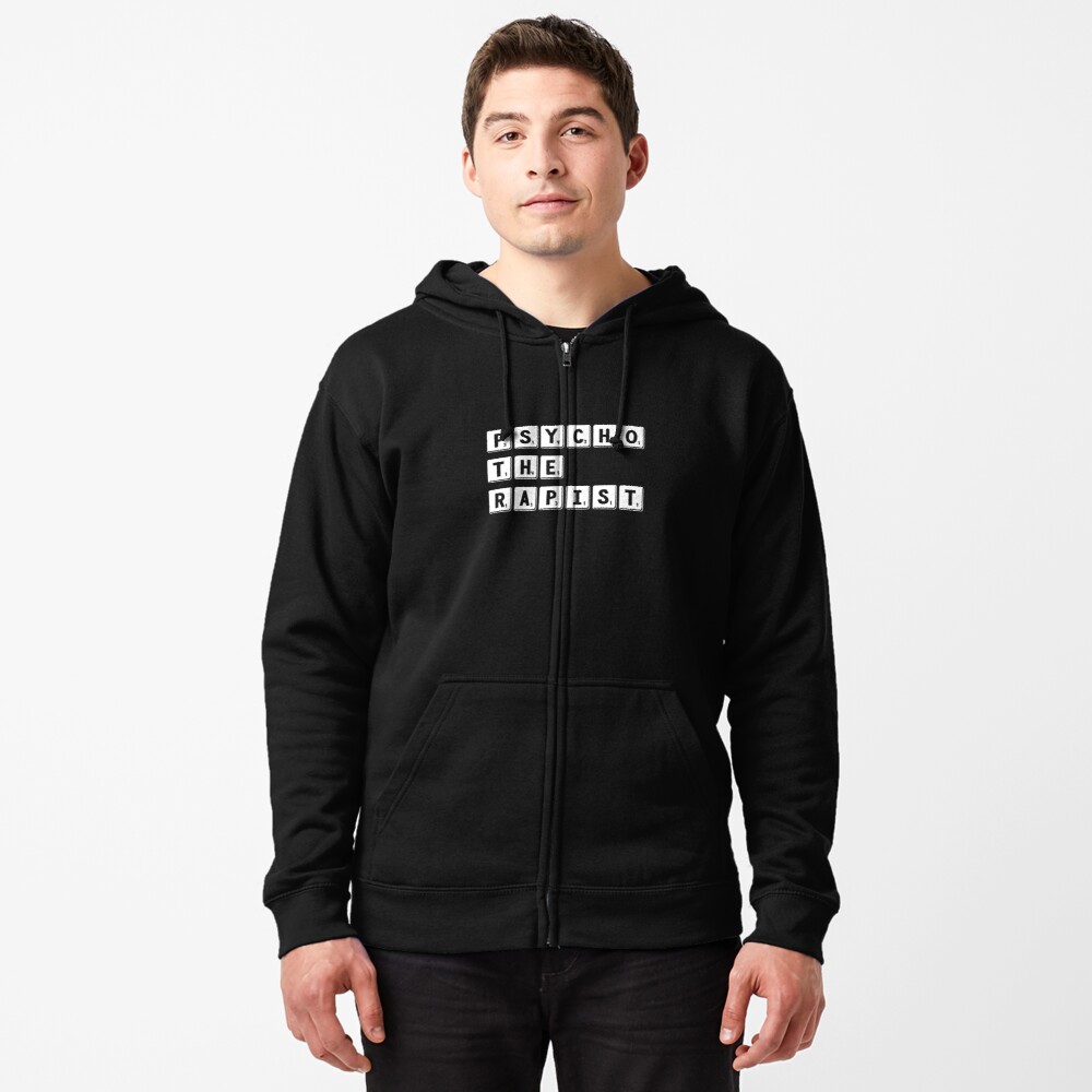 PsychoTheRapist - Identity Puzzle Zipped Hoodie