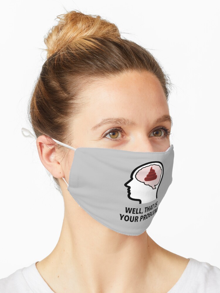 Empty Head - Well, That Is Your Problem Flat 2-layer Mask product image